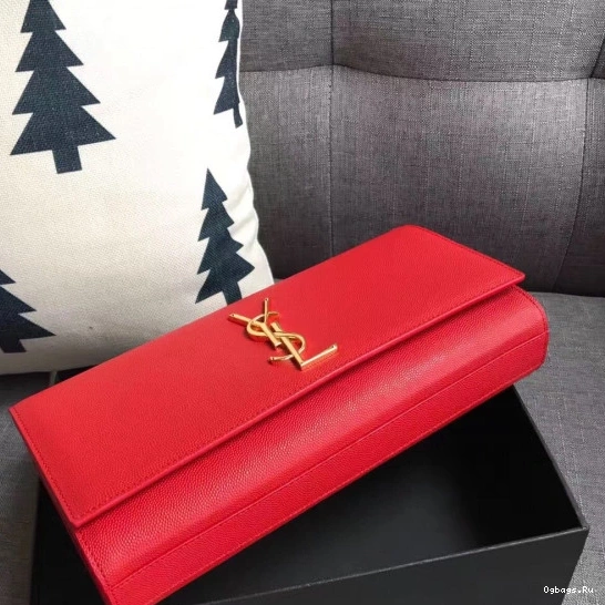 YSL Wallet Caviar 0821